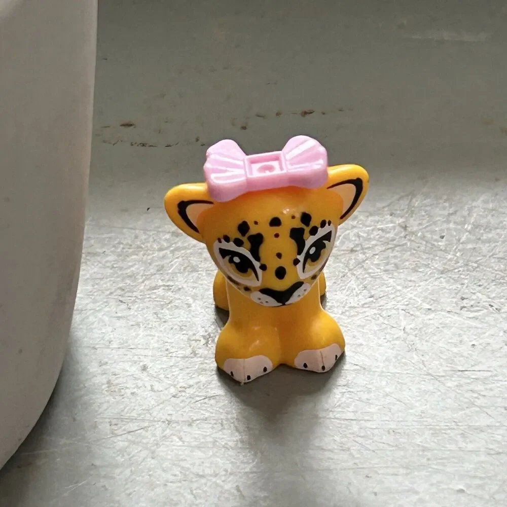LEGO Cub Bright Light Orange Lion Tiger Friends‎ Elves Baby Cub